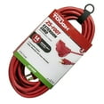 thumbnail interactive-video image 1 of Hyper Tough 25FT 14AWG 3-Prong Red Outdoor Extension Cord with Triple Outlet, 15 Amps, 1 of 9