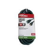 Hyper Tough 25 ft Green 16AWG 3-Prong Single Outlet Outdoor Extension Cord, 13 Amps