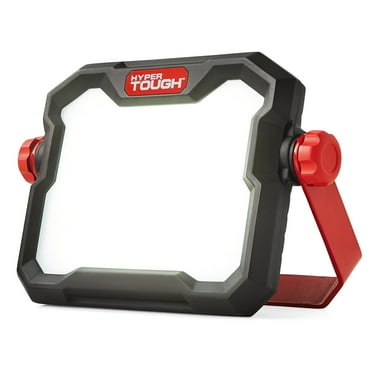 Hyper Tough 25W LED 2500 Lumen Rechargeable Free Standing Light, Handheld Portable Work Light