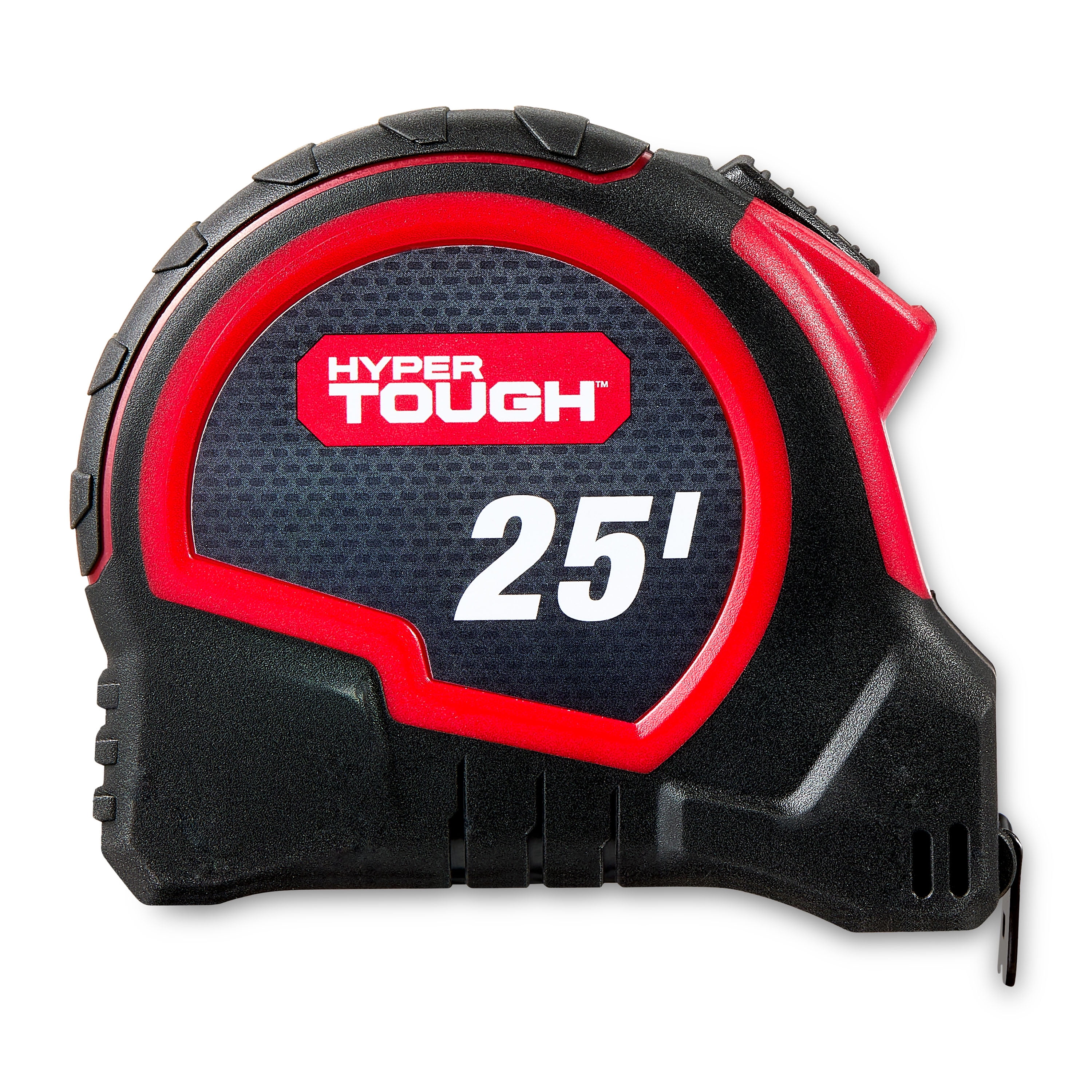 Hyper Tough 25ft Self Lock Steel Tape Measure Automatic Blade Lock