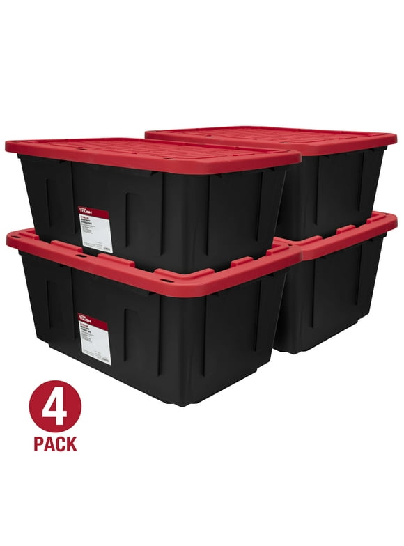 Plastic Storage Bins & Boxes in Storage Containers