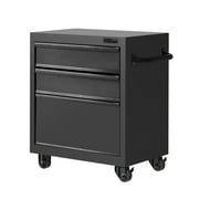 Hyper Tough 27-inch 3-Drawer Rolling Tool Cabinet, Black