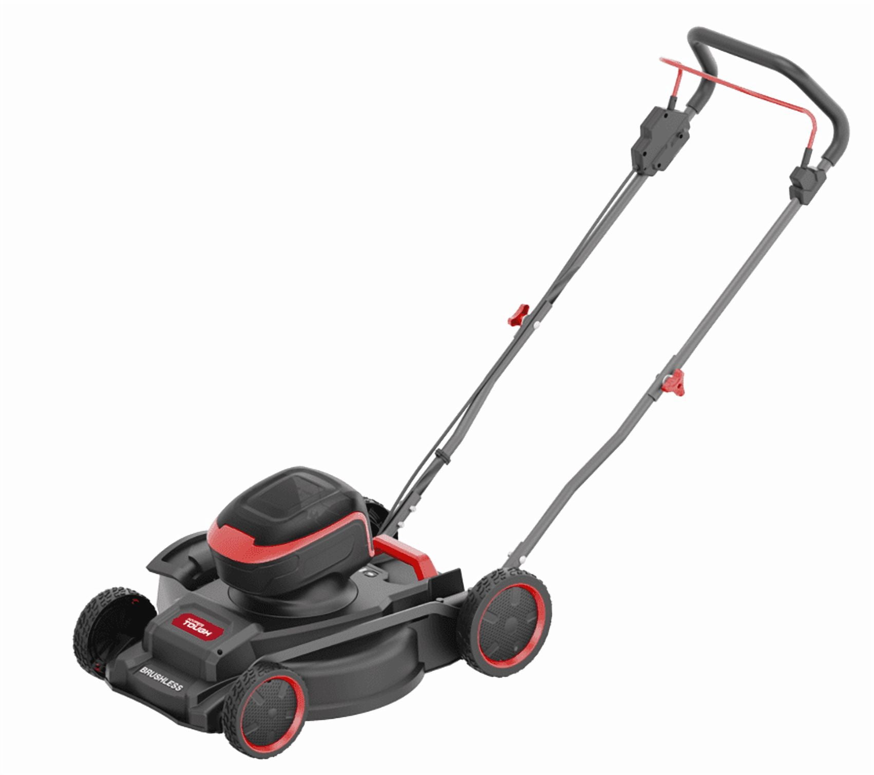 Hyper Tough 2x20 Volts Max 18-inch Brushless Side-discharge Lawn Mower, HY5601050516001