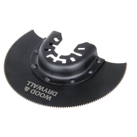 Hyper Tough 3-1/8 inch Semi-Circular Wood Saw Blade for Multi-Use Power Tool Blade Type Tool