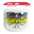 Hyper Tough 3Pack Safety Glasses with Z87.1 PolyCarbonate Lens HTS
