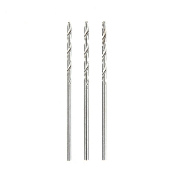 Hyper Tough 3 Piece 1/16 inch Hss Roll Forged Drill Bits, Hss Material, AU00040K