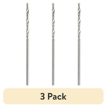 (3 pack) Hyper Tough 3 Piece 1/16 inch Hss Roll Forged Drill Bits, Hss Material, AU00040K