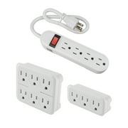 Hyper Tough PS422/CT027/011 13 Outlet Surge Protector Kit, 1 Pack