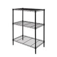 thumbnail interactive-video image 1 of Hyper Tough 3-Tier Multipurpose Wire Shelving Rack, Black, 750 lbs Capacity, 1 of 11