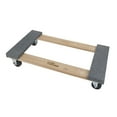 thumbnail image 1 of Hyper Tough 30-inch Wooden Moving Dolly, 660-lb Capacity, Dollies, 4 Caster Wheels, 1 of 9