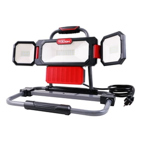 Hyper Tough LED Work Light, 3000 Lumens, Multidirectional Lighting, Powder Coated Frame, 1-Pack