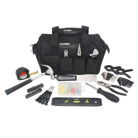 Hyper Tough 32pc Black Essentials Tool Kit