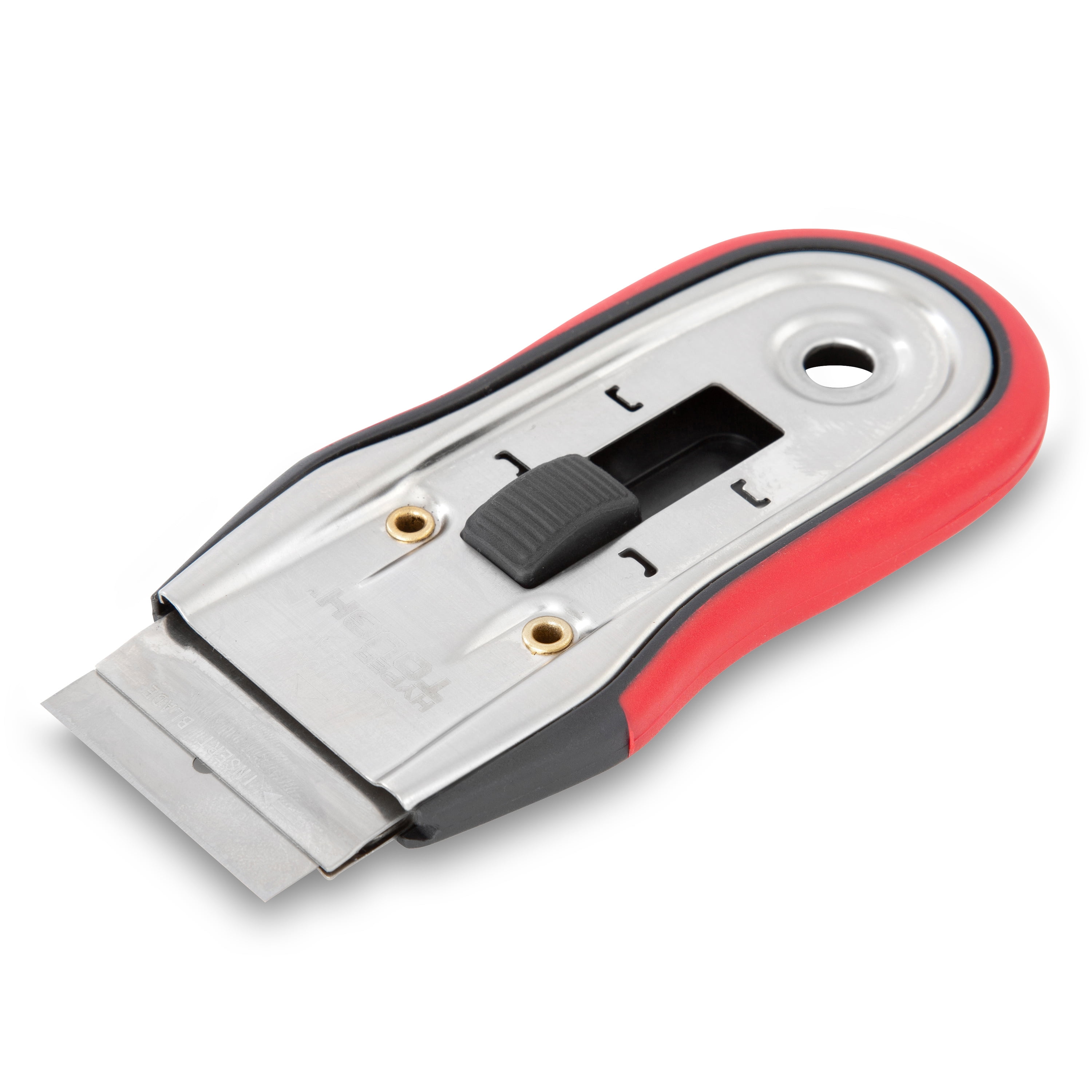 Hyper Tough 4.5Inch Retractable Razor Blade Scraper with Soft Grip