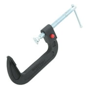 Hyper Tough Quick Release C-Clamp with Steel Swivel & Cast Iron Frame, 4 inch