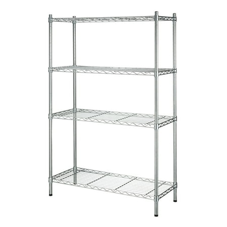 Hyper Tough 4-Tier Metal Storage Rack, 36 x 54-inches