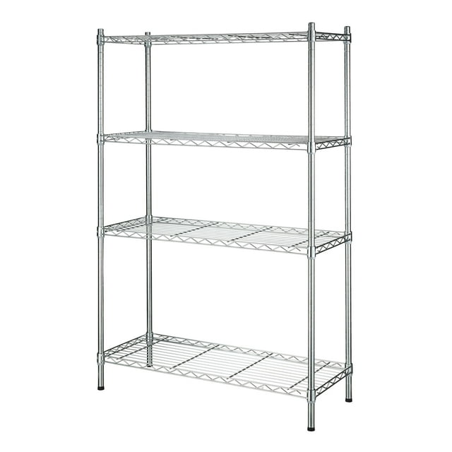 Hyper Tough 4Tier Metal Storage Rack, 36 x 54inches