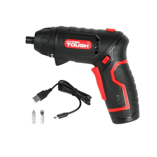 Hyper Tough 4Volt Cordless Rotating Screwdriver, Model 80150