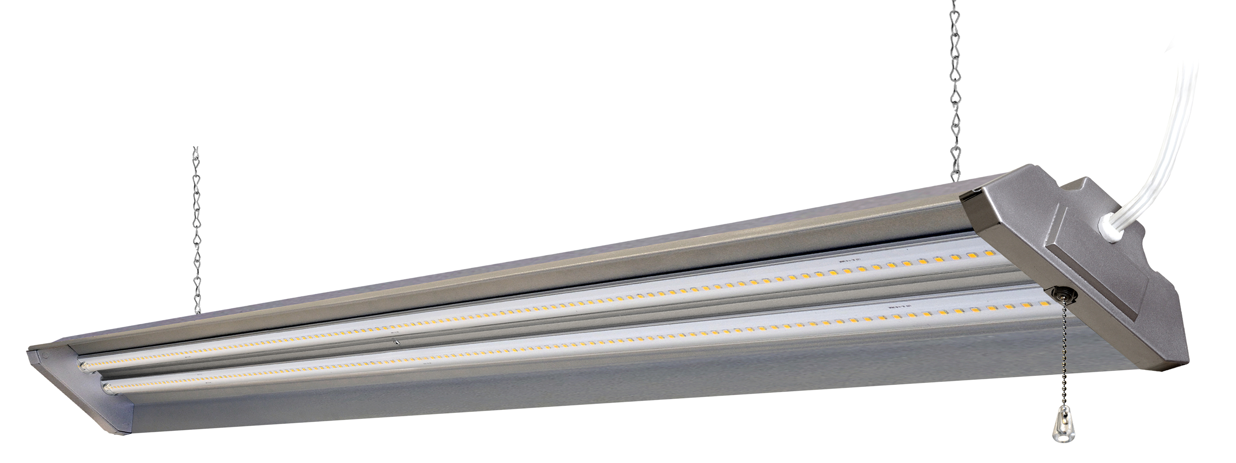 Hyper Tough 4 ft Steel, 5000 Lumen LED Shop Light, Grey - image 1 of 8