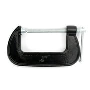 Hyper Tough 4-inch C-clamp with Cast Iron Construction