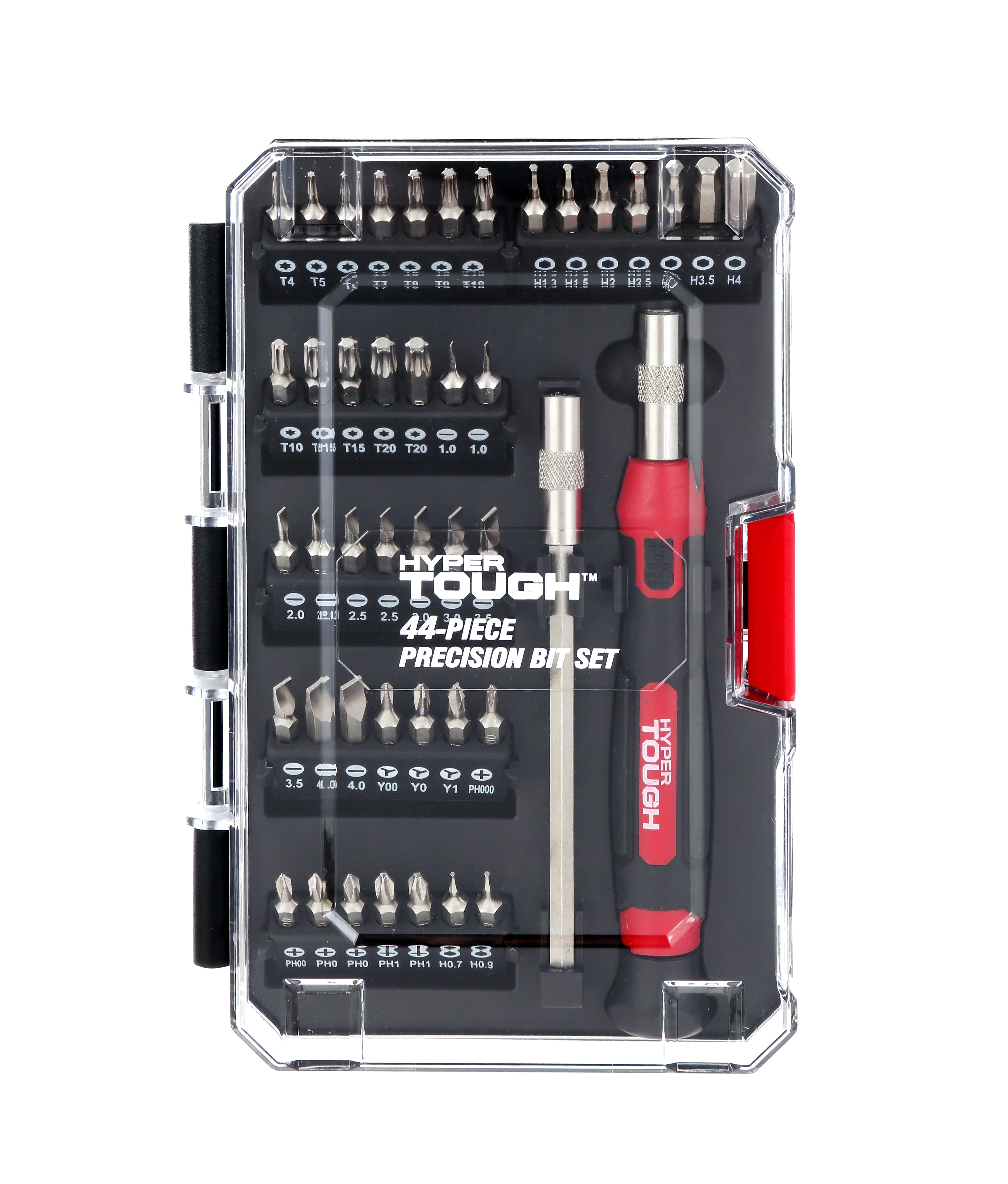 Hyper Tough 77 Piece Precision Tool Kit with Magnetic Screwdriver