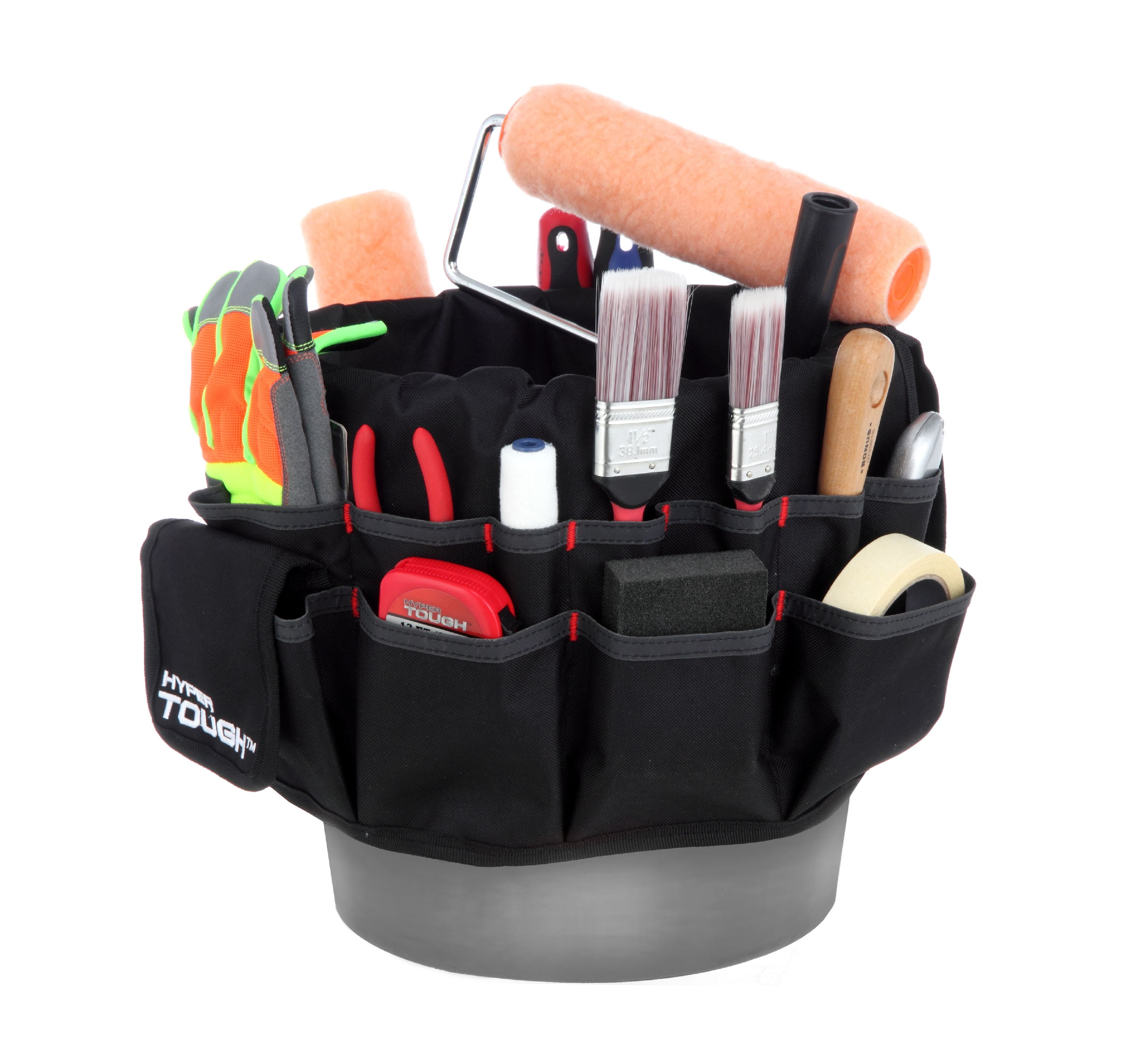  Palmyth Ice Fishing Bucket Tool Organizer, Adjustable Bucket  Caddy Tackle Bag with Plier Holder for 5-Gallon Bucket : Sports & Outdoors