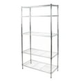 Hyper Tough 5 Tier Wire Shelf, Chrome