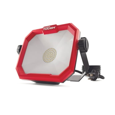 Hyper Tough 5000 Lumen Hardwired Outdoor LED Area Light with Motion Detection, Dusk till Dawn, 120-Degree Detection, Quick Installation, Powder Coating Finish