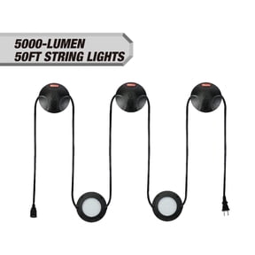 Hyper Tough 5000 Lumen LED String Work Lights