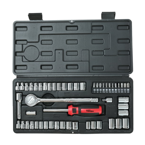 Hyper Tough 54 Piece Socket Set - Walmart Business Supplies