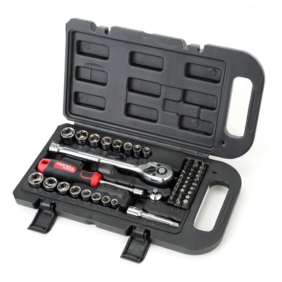 Open Box Hyper Tough 55-Piece Auto Repair Socket Set