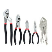 Hyper Tough 5-Piece Assorted Pliers Set