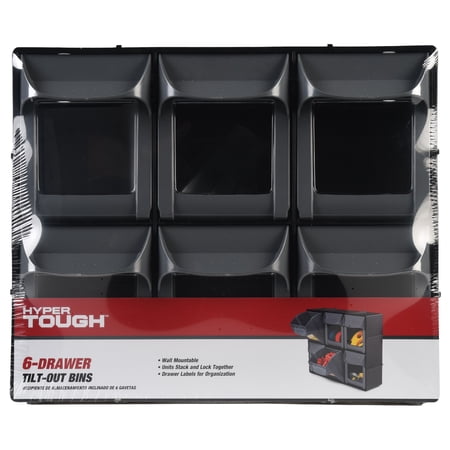 Hyper Tough 6-Drawer Tilt-Out Bins