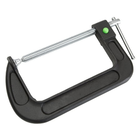 Hyper Tough 6 Inch C-Clamp with Quick Release Button