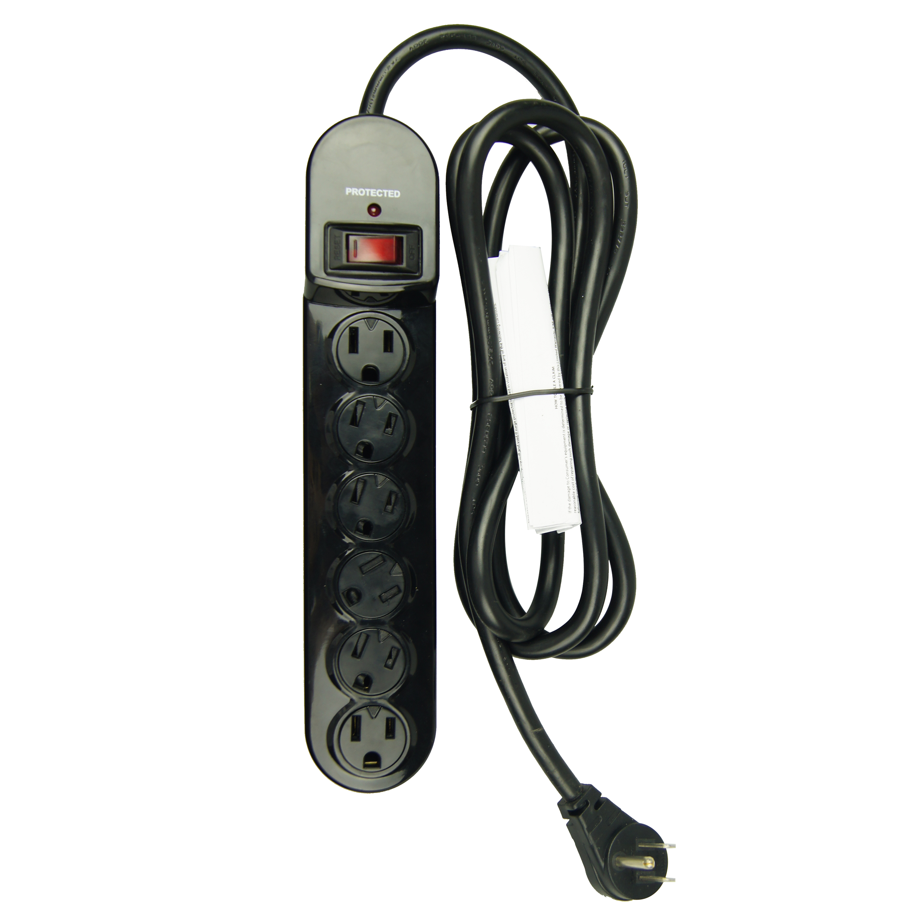 Hyper Tough 6-Outlet Surge Protector 900-Joule