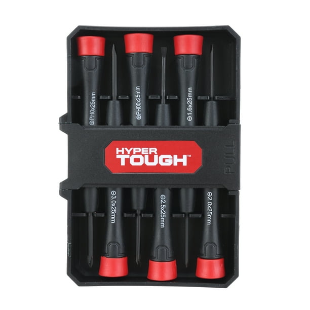 Chrome Vanadium Steel Precision Screwdriver Set with Storage Case, 6 Pieces Chrome Vanadium Steel Precision Screwdriver Set with Storage Case, 6 Pieces