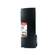 Hyper Tough 6 in. x 15 3/4 in. Modern Black Laminated Wood Shelf Kit