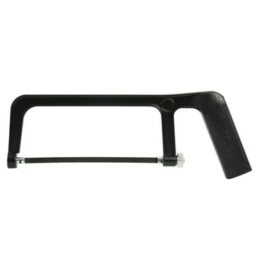Hyper Tough 6-inch Mini Hacksaw, Handsaw with Adjustable 24 Tooth per-inch Blade, 1291V