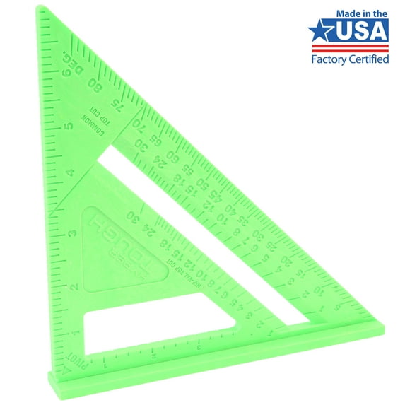 Hyper Tough 7-Inch Poly Rafter Square