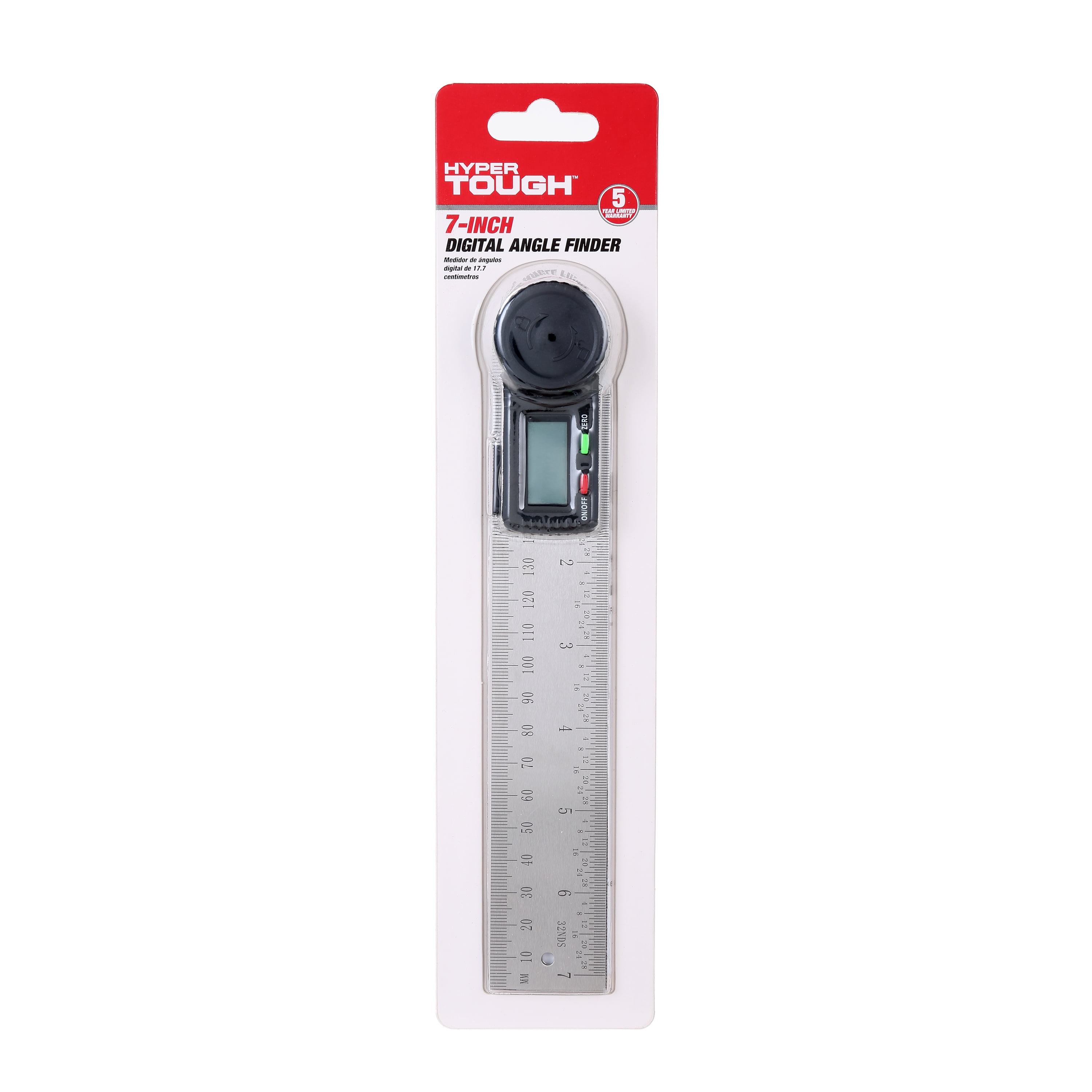 Hyper Tough 7-inch Metal Digital Angle Finder TR36005N Hyper Tough 7-inch Metal Digital Angle Finder TR36005N