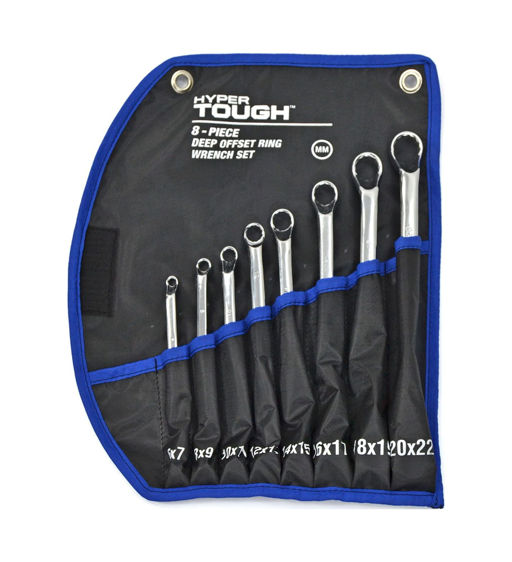 Offset outlet metric wrenches