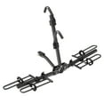 thumbnail interactive-video image 1 of Hyper Tough 80 lbs. Capacity Foldable Hitch-Mount Platform 2-Bike Car Rack 10104071, 1 of 11