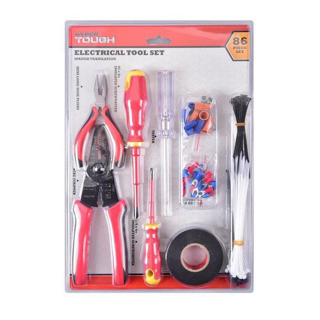 HyperTough 86Piece Electrical Tool Set