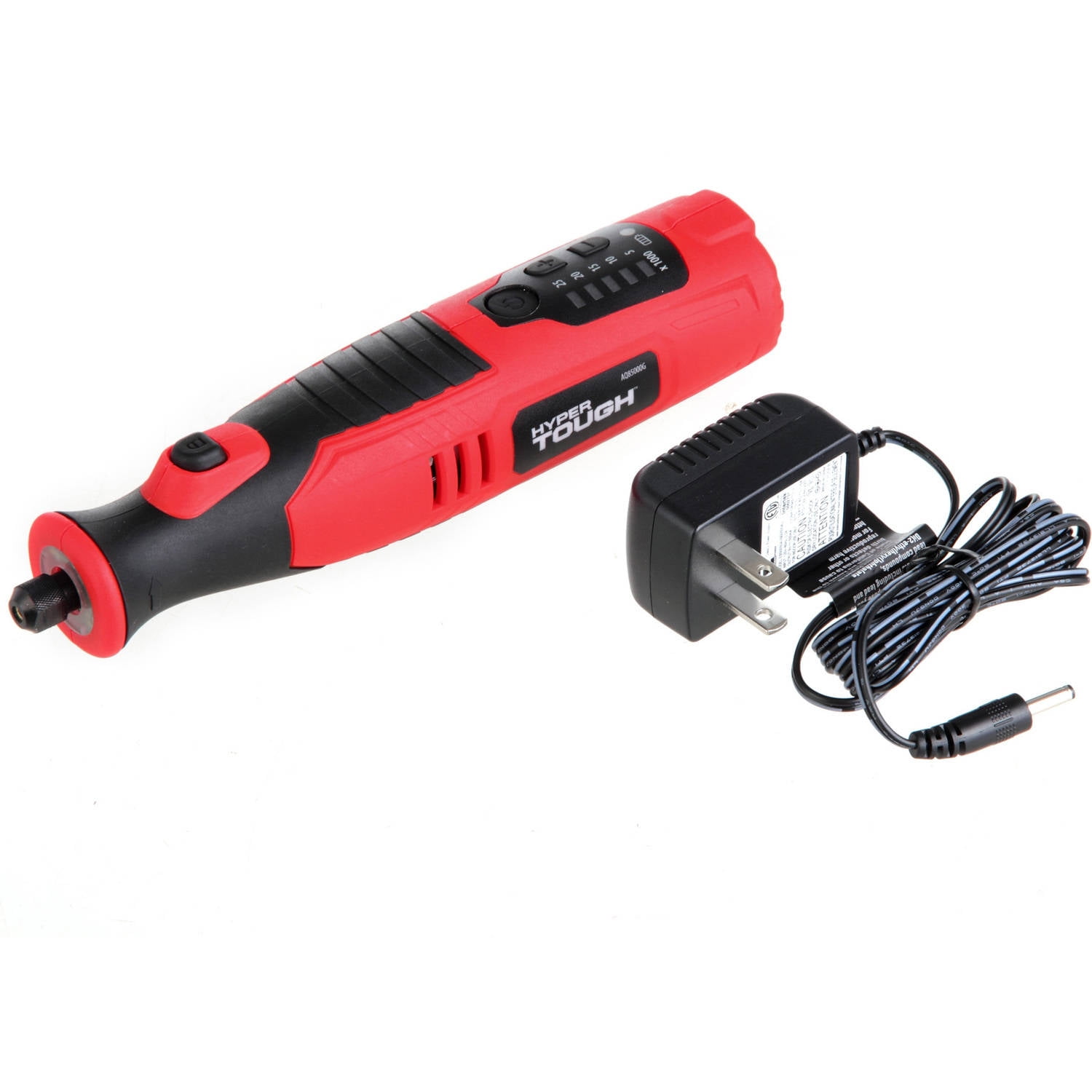 Hyper Tough 8V Max Cordless Rotary Tool, Non-removable 1.5 Ah Battery with Charger