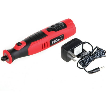 Hyper Tough 8V Max Cordless Rotary Tool, Non-removable 1.5 Ah Battery with Charger