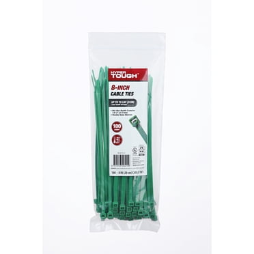 1,000-Pack Of 4" Orange Nylon Zip Ties - 18lb Strength, UV Resistant For Indoor/Outdoor Use