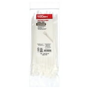 Hyper Tough 8inch Cable Tie Natural 100Pcs