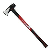 Hyper Tough 8 lb Splitting Burst Axe Maul with Double Injection Fiberglass Handle and High Quality Steel Head