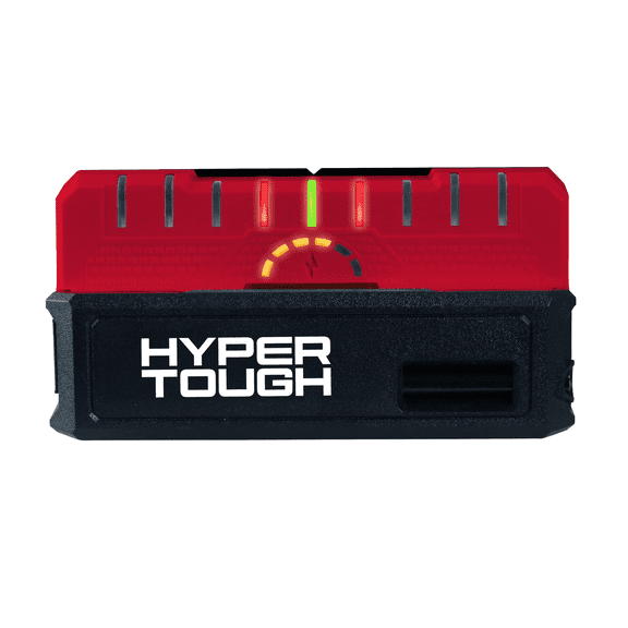 Hyper Tough 9-Sensor LED Electronic Stud Finder with Live Wire Meter