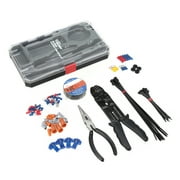 Hyper Tough 99 Piece Compact Electrical Home Repair Set Including Storage Case TD21801A, New, 1.36 lbs.