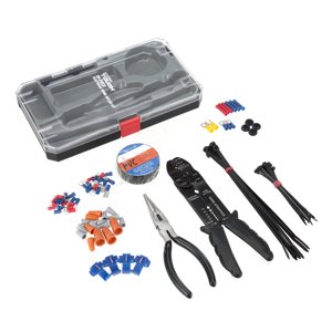 Set de Reparación Eléctrica para Hogar de 99 Piezas Compacto con Estuche de Almacenamiento TD21801A, Nuevo, 1.36 Libras Hyper Tough